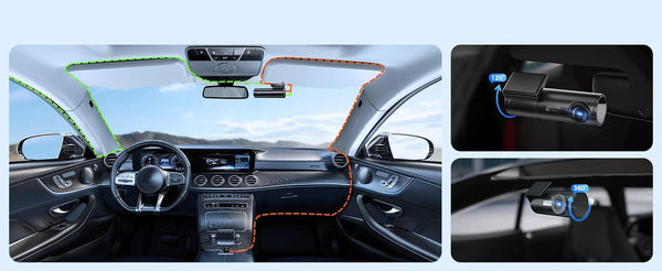 Planet Gates M300S Hardwire Kit / Saudi Arabia / Free 64GB TF Card AZDOME M300S 4K Dash Cam Front and Rear, 5.8G WiFi GPS Dash Camera for Cars, Free 64GB SD Card, Voice Control, WDR Night Vision