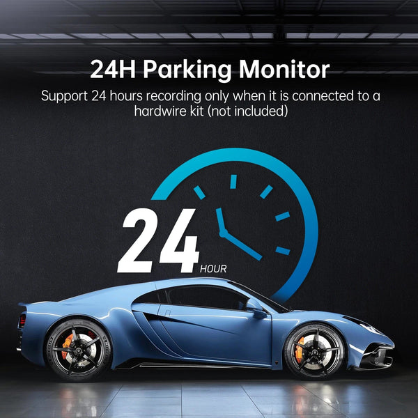 Planet Gates M330 / CHINA / NO TF Card AZDOME M330 Car DVR 1296P Dash Cam Smart Voice Control WiFi Free APP G-sensor Emergency Record Parking Monitor Loop Recording