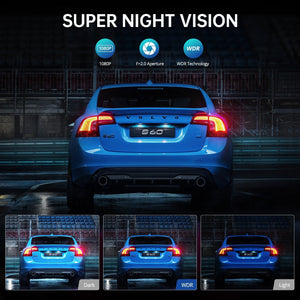 Planet Gates M330 / CHINA / NO TF Card AZDOME M330 Car DVR 1296P Dash Cam Smart Voice Control WiFi Free APP G-sensor Emergency Record Parking Monitor Loop Recording