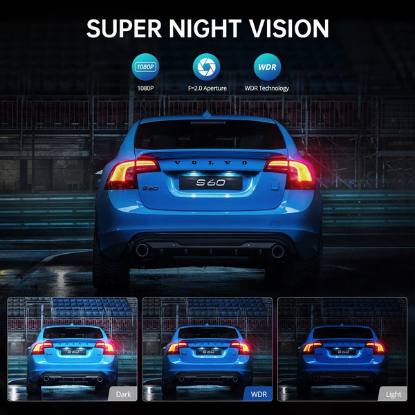 Planet Gates M330 / CHINA / NO TF Card AZDOME M330 Car DVR 1296P Dash Cam Smart Voice Control WiFi Free APP G-sensor Emergency Record Parking Monitor Loop Recording