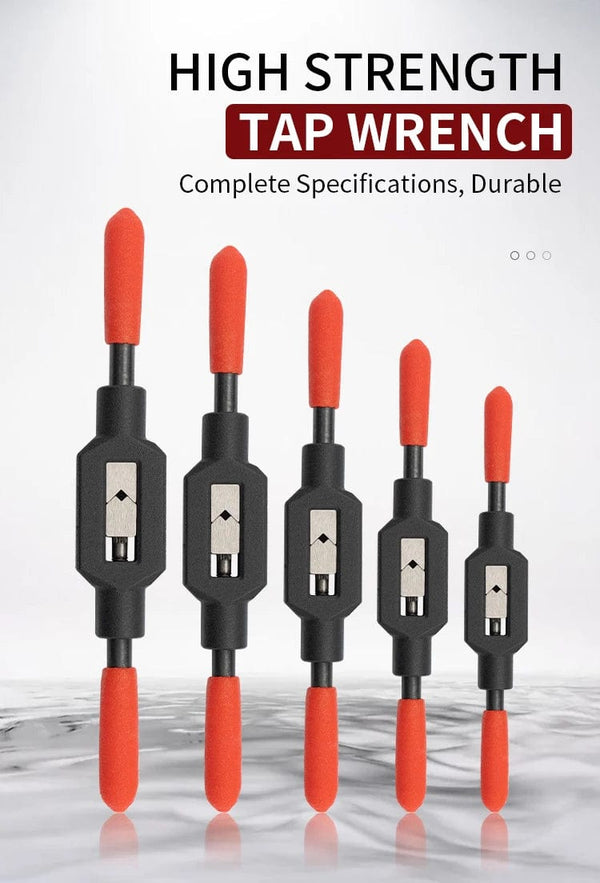 Planet Gates M4-M12 Adjustable Tap Wrench Handle for M1-M8~M9-M27 Metric Taps Superhard High Carbon Steel Tap Reamer Hand Threading Tools