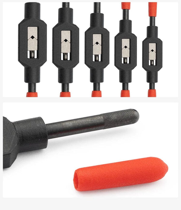 Planet Gates M4-M12 Adjustable Tap Wrench Handle for M1-M8~M9-M27 Metric Taps Superhard High Carbon Steel Tap Reamer Hand Threading Tools