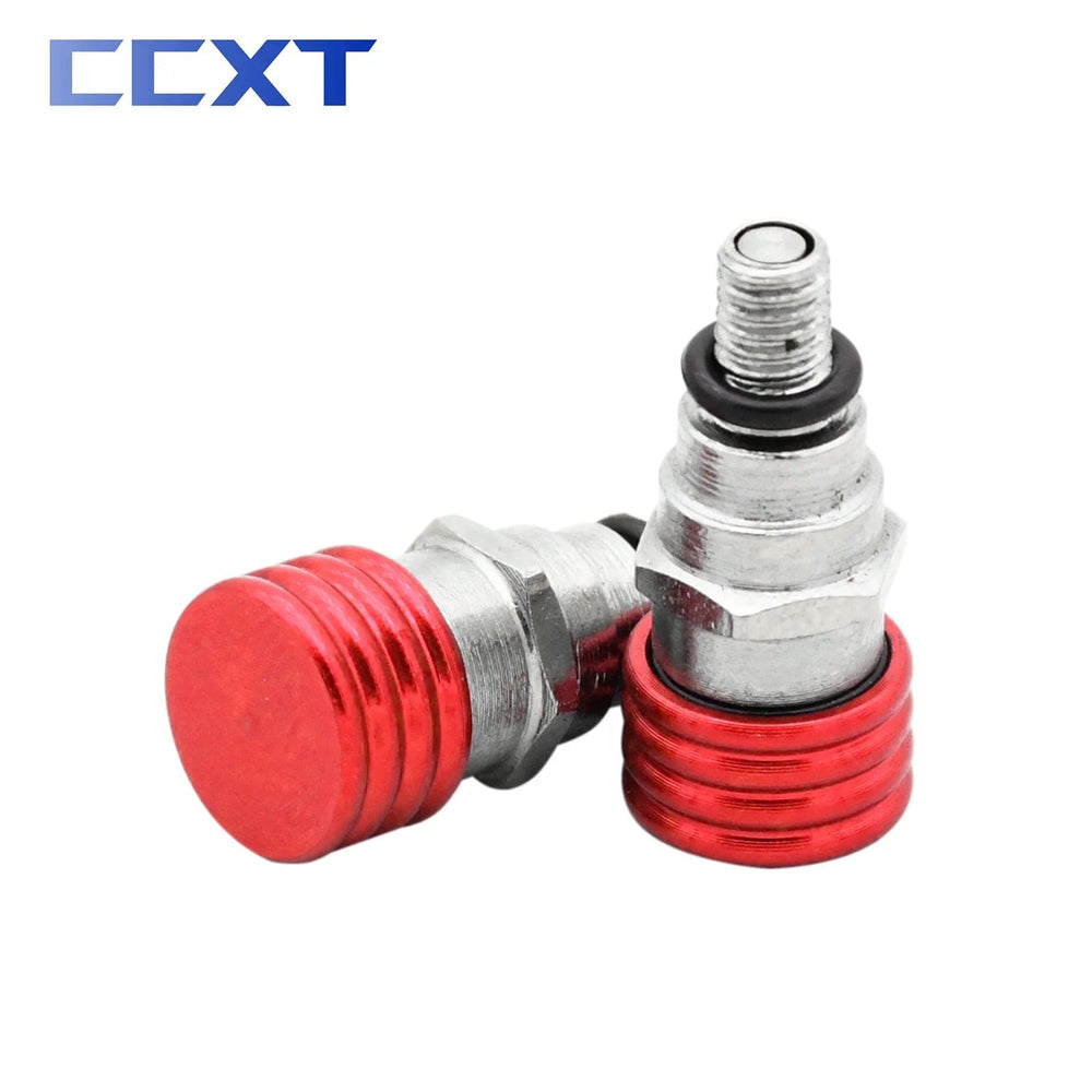 Planet Gates M4x0.7 CNC Motorcycle Fork Air Bleeder Valves For Husqvarna TC FC TE FE 85-501 2014-2019 For KTM SX SXF XC XCF XCW XCFW EXC EXCF
