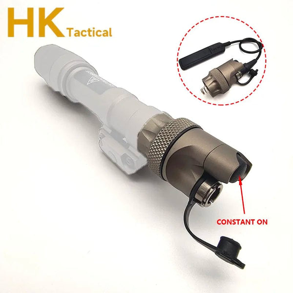 Planet Gates M600 M300 Flashlight Switch Accessories Scout Light  Weaponlight Switch For Surefire PLH-V2 TAILCAP REAR CAP