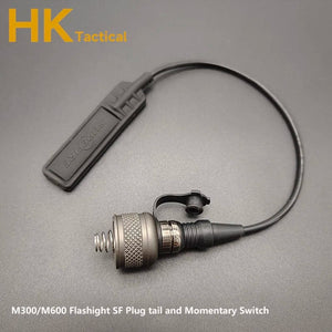 Planet Gates M600 M300 Flashlight Switch Accessories Scout Light  Weaponlight Switch For Surefire PLH-V2 TAILCAP REAR CAP