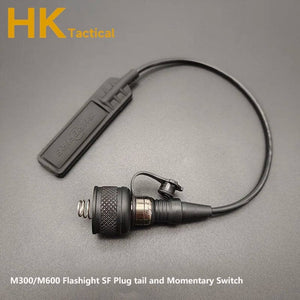 Planet Gates M600 M300 Flashlight Switch Accessories Scout Light  Weaponlight Switch For Surefire PLH-V2 TAILCAP REAR CAP