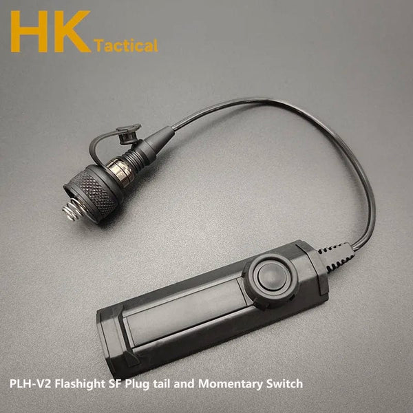 Planet Gates M600 M300 Flashlight Switch Accessories Scout Light  Weaponlight Switch For Surefire PLH-V2 TAILCAP REAR CAP
