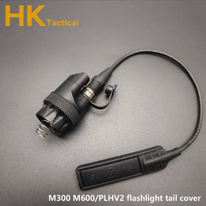 Planet Gates M600 M300 Flashlight Switch Accessories Scout Light  Weaponlight Switch For Surefire PLH-V2 TAILCAP REAR CAP