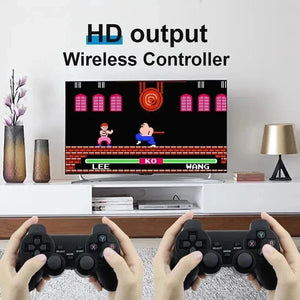 Planet Gates m864gb Video Game Console Built-in 20000 Games Wireless Controller TV Game Stick 4K HD Retro Mini Handheld Game Player