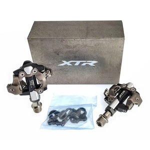 Planet Gates M9100 Shimano XTR PD-M9100 Pedal Mountain Bike Self-locking XT Pedal With SH51 Cleats for MTB Bicycle Cross-country Race Cycling Parts