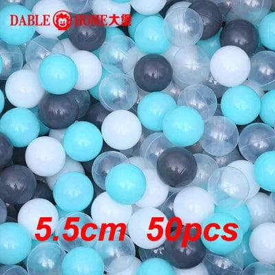 Planet Gates MACARON GREEN MIXING / CHINA Outdoor Sport Ball Eco-Friendly Water Pool Ocean Wave Ball 50pcs 5.5cm Stress Air Ball Funny Toys for Children Kid Ballenbak