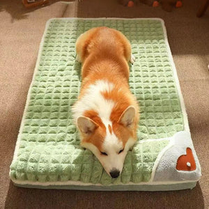 Planet Gates MADDEN Winter Warm Dog Mat Luxury Sofa for Small Medium Dogs Plaid Bed for Cats Dogs Fluff Sleeping Removable Washable Pet Beds