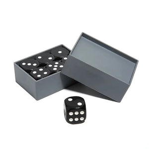 Planet Gates Magic Dice Trick 7 Black Die And Box Amazing Miracle Number Change Predict Effect Close Up Magic Stage Magic Magicians Gimmick