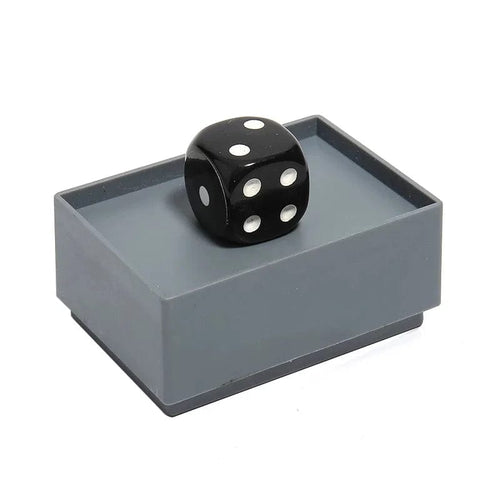 Planet Gates Magic Dice Trick 7 Black Die And Box Amazing Miracle Number Change Predict Effect Close Up Magic Stage Magic Magicians Gimmick