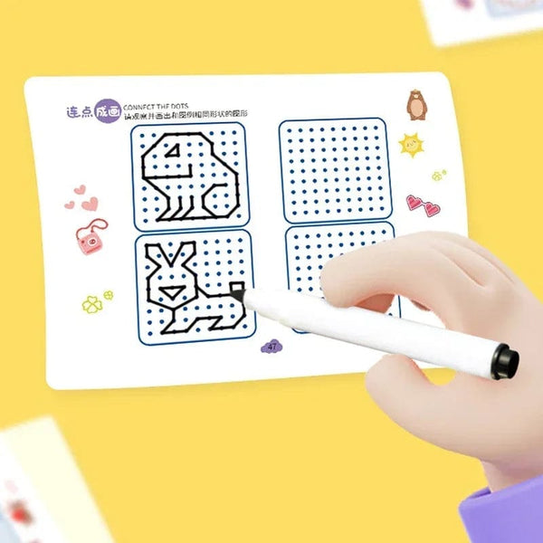 Planet Gates Magic Practice Copybook Control Training Book Reusable Magical Tracing Workbook Children Montessori Drawing Education Stationery