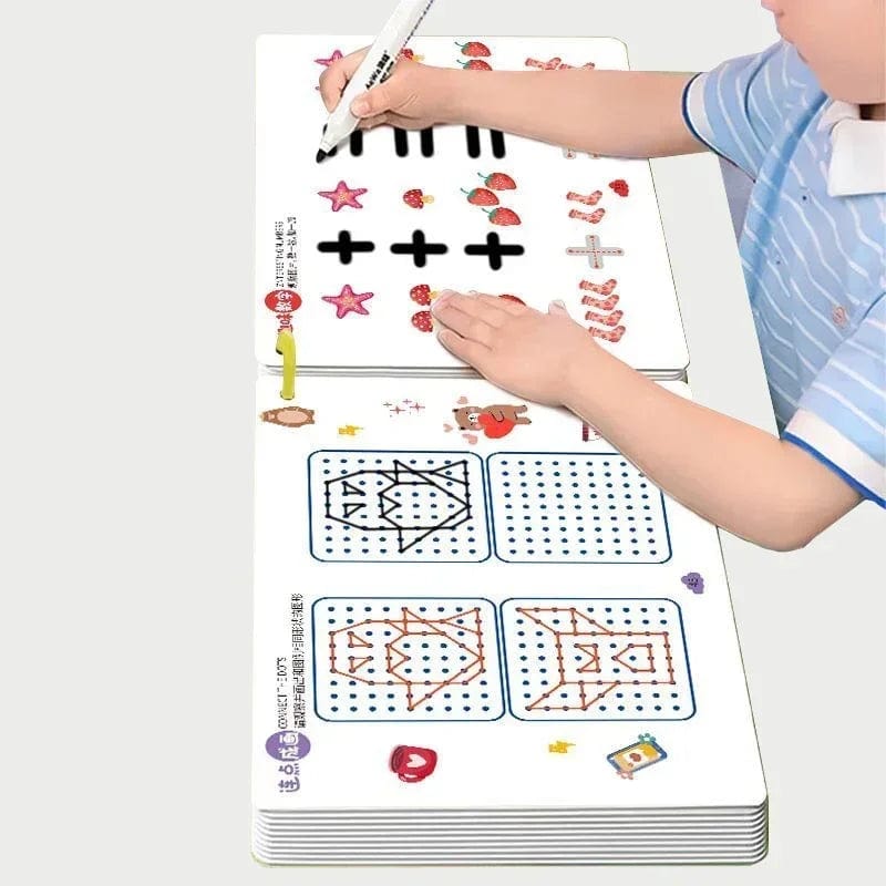 Planet Gates Magic Practice Copybook Control Training Book Reusable Magical Tracing Workbook Children Montessori Drawing Education Stationery