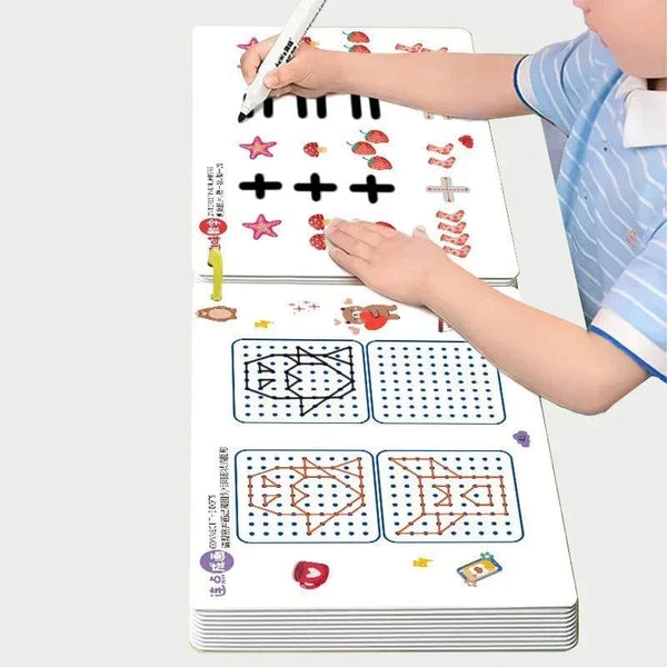 Planet Gates Magic Practice Copybook Control Training Book Reusable Magical Tracing Workbook Children Montessori Drawing Education Stationery