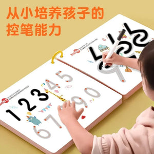 Planet Gates Magic Practice Copybook Control Training Book Reusable Magical Tracing Workbook Children Montessori Drawing Education Stationery