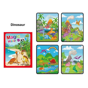 Planet Gates Magic Water Painting Book For Kids Baby Games Toys Montessori Coloring Books Baby Paint Educational Toys For Baby 1 2 3 Years