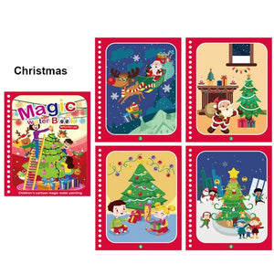 Planet Gates Magic Water Painting Book For Kids Baby Games Toys Montessori Coloring Books Baby Paint Educational Toys For Baby 1 2 3 Years