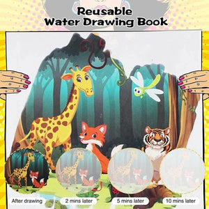 Planet Gates Magic Water Painting Book For Kids Baby Games Toys Montessori Coloring Books Baby Paint Educational Toys For Baby 1 2 3 Years