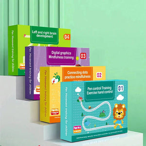 Planet Gates Magical Tracing Workbook Control Training Book Reusable Magic Practice Copybook Children Montessori Drawing Education Stationery