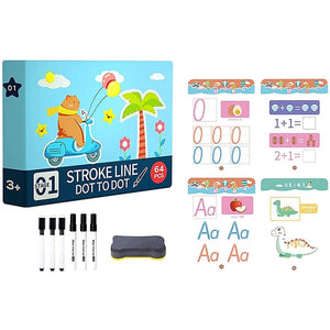 Planet Gates Magical Tracing Workbook Control Training Book Reusable Magic Practice Copybook Children Montessori Drawing Education Stationery