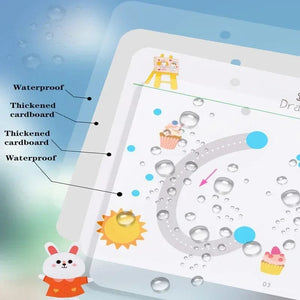 Planet Gates Magical Tracing Workbook Control Training Book Reusable Magic Practice Copybook Children Montessori Drawing Education Stationery