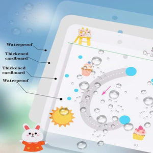 Planet Gates Magical Tracing Workbook Montessori Pen Control Training Book Reusable Magic Practice Copybook Children Drawing Education Books