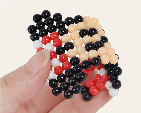 Planet Gates Magical Water Mist Magic Beads Making perlen tool Child Handmade DIY Making Water Sticky Pegboard Beads Boys Tool Girl Puzzle To