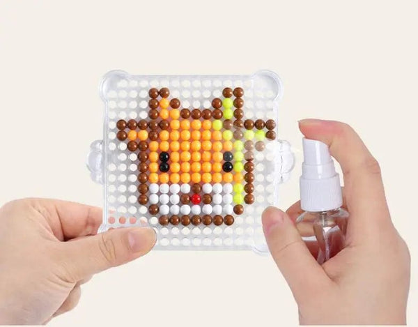 Planet Gates Magical Water Mist Magic Beads Making perlen tool Child Handmade DIY Making Water Sticky Pegboard Beads Boys Tool Girl Puzzle To