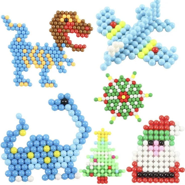 Planet Gates Magical Water Mist Magic Beads Making perlen tool Child Handmade DIY Making Water Sticky Pegboard Beads Boys Tool Girl Puzzle To