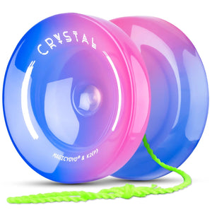 Planet Gates MAGICYOYO Crystal Yoyo K2, Professional Responsive Yoyo for Kids Beginners, Dual Purpose Yo-Yo for Advanced + Unresponsive Yo Yo
