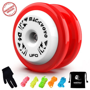 Planet Gates MAGICYOYO D4 UFO Responsive Yoyo, Professional Looping Yo Yo for Kits Beginner, Plastic Yo-Yo Great for 2A Tricks