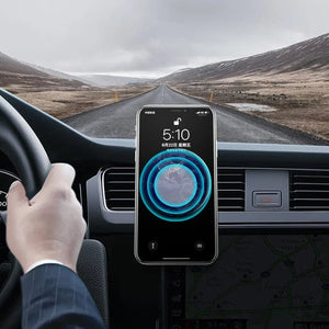 Planet Gates Magnetic Phone Holder Auto L-Shape Cellphone Holder Car Air Vent Smartphone Mobile Stand Mount Clip GPS Stand Universal Bracket