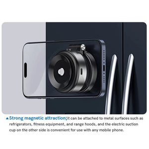 Planet Gates Magnetic Suction Cup Phone Mount for iPhone 16/15/14/13/12 Pro Max Plus Mini 360° Adjustable Magnetic Cell Phone Holder for Car