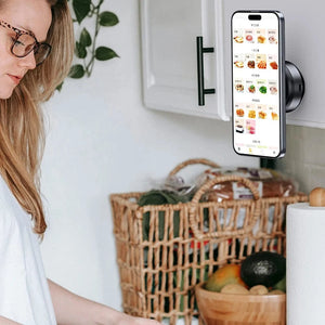 Planet Gates Magnetic Suction Cup Phone Mount for iPhone 16/15/14/13/12 Pro Max Plus Mini 360° Adjustable Magnetic Cell Phone Holder for Car