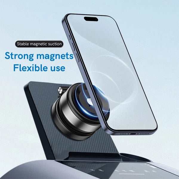 Planet Gates Magnetic Suction Cup Phone Mount for iPhone 16 15 14 Pro Max 360° Adjustable Vacuum Phone Holder for Car/Mirror/Smooth Surface