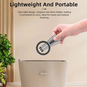 Planet Gates Magnetic Tripod Magnetic Bracket For iPhone 16 15 14 13 Pro/Pro Max,Phone Universal Aluminum Alloy Magnetic Magsafe Tripod Accessories