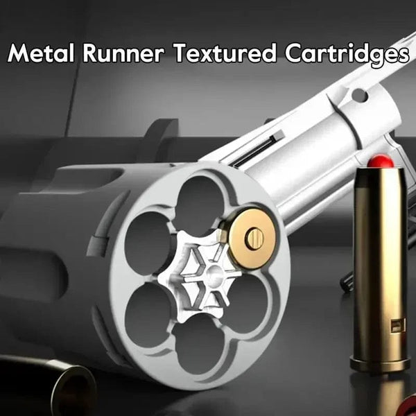 Planet Gates Magnum Zp-5 357 Long Alloy Revolver Soft Bullet Can Be Fired Pistol Boy Simulation Toy Repeating Pistol Children's gifts
