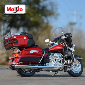 Planet Gates Maisto 1:12 Harley-Davidson 2013 Electra Glide Ultra Limited Die Cast Vehicles Collectible Hobbies Motorcycle Model Toys