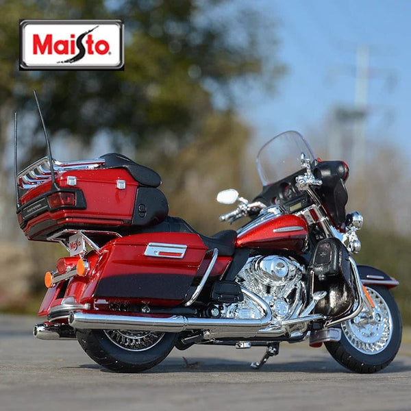 Planet Gates Maisto 1:12 Harley-Davidson 2013 Electra Glide Ultra Limited Die Cast Vehicles Collectible Hobbies Motorcycle Model Toys