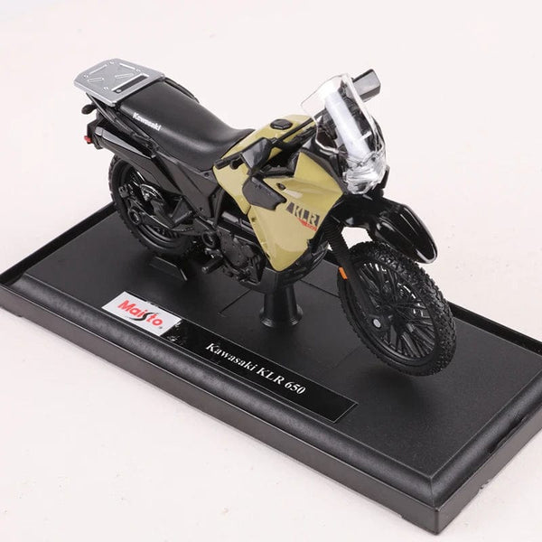 Planet Gates Maisto 1:18 Kawasaki KLR 650 Motorcycle Car Simulation Alloy Car Model