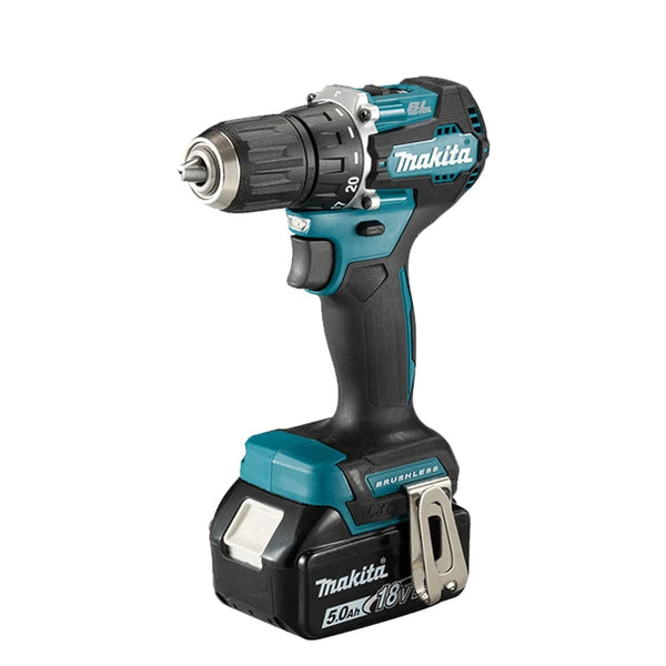 Planet Gates Makita DDF487 18V Screwdriver Cordless Percussion Drill Electric Variable Speed Brushless Motor Impact Power Tools Power Drill