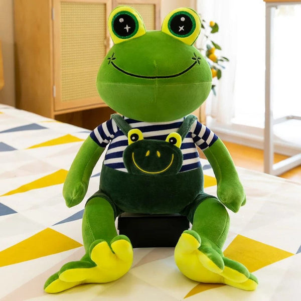 Planet Gates male / 35cm 35CM Cartoon Frog Plush Toy Couple Lnternet Celebrity Children's Dolls Mall Activity Gifts Wholesale Birthday Gifts