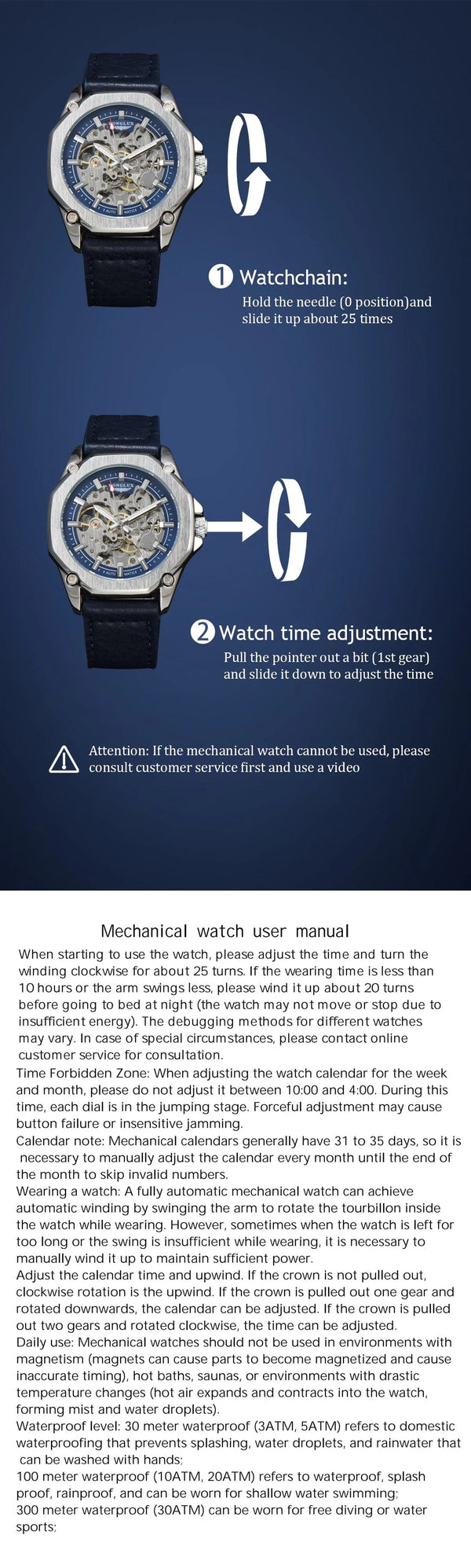 Planet Gates Man watch automatic movement cool wholesale automatic watch luxury skeleton waterproof leather LONGLUX mechanical wrist watches