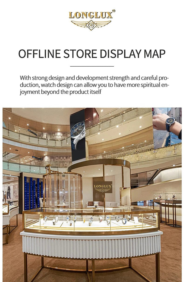 Planet Gates Man watch automatic movement rome skeleton wholesale automatic watch leathers waterproof LONGLUX mechanical wrist watches