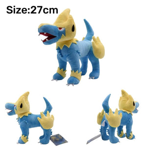Planet Gates Manectric Legendary Pokemon Plush Toys Lugias Lucario Giratina Koraidon Zacian Solgaleo Figures Cartoon Soft Stuffed Toy Gifts