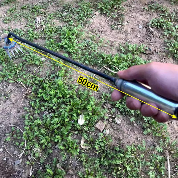 Planet Gates Manganese Steel Garden Weeders Grass Rooting Loose Soil Hand Weeding Removal Puller Multifunctional Weeder Gardening Tools