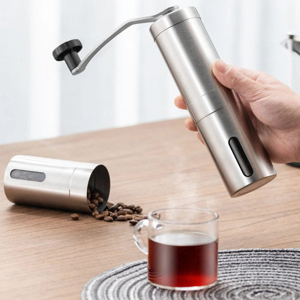 Planet Gates Manual Coffee Grinder Hand Steel Ceramics Core Coffee Grinding Hand Mill Cafe Burr Mill Grinder Ceramic Corn Coffee Machine